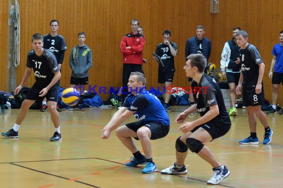 Volleyball Herren Verbandsliga SG Sinsheim/Waibstadt/Helmstadt gegen FV Flehingen 04.11.2017 (© Siegfried Lörz)